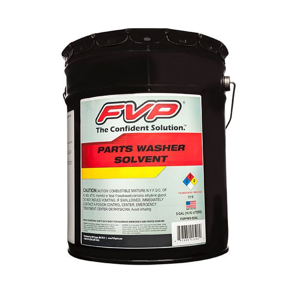 FVP Parts Washer Solvent, Remove Grease, Dirt, Contaminants